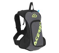 Acerbis Acqua Logo, sac à dos d hydratation 5 L Gris/Noir/Jaune Néon Gris/Noir/Jaune Néon
