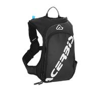 Acerbis Sather Logo, sac à dos d hydratation 9 L Noir/Blanc Noir/Blanc