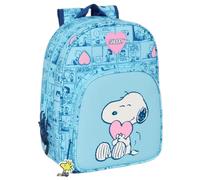 Sac à dos adaptable au chariot Safta Peanuts Snoopy, Cœur (26x34cm)