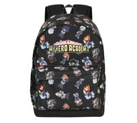 Sac Ã dos adaptable enfant Educa Borras My Hero Academia Noir 44x32x17 cm