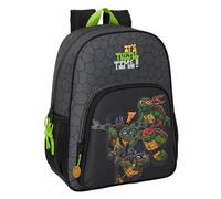 Safta Sac à dos scolaire Tortugas Ninja 19 l adaptable au chariot Gris 33x14x42 cm