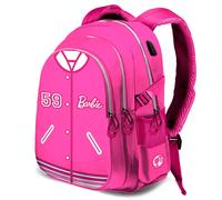 Sac Ã dos adaptable fille Karactermania Barbie Varsity Rose 44x34x21 cm