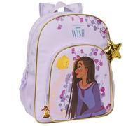 Sac Ã dos adaptable fille Safta Disney Wish Violet 32x12x38 cm