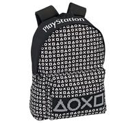 Sac Ã dos adaptable Perona Playstation Bits Noir 42x30x15 cm