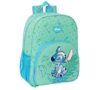 Sac Ã dos adaptable Safta Disney Stitch Aloha Vert 33x14x42 cm