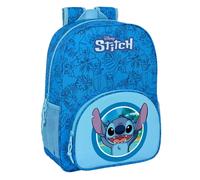 Sac Ã dos adaptable Safta Disney Stitch Bleu 33x14x42 cm