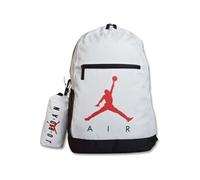 Jordan Sac à dos 'Jan Air' rouge carmin / noir / blanc, Taille One Size