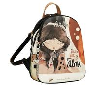 Sac à dos - Anekke - Alma - Noir - 24x30x12 cm - Bretelles réglables