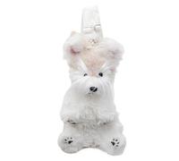 Sac À Dos Animal En Peluche Pour - Chien Doux Et Mignon Avec Fermeture Éclair Lisse | Sac Doudou Animal Portefeuille - Pour Filles Garçons Fêtes Cadeau Voyage Pique-Nique Quotidien Shopping Transport