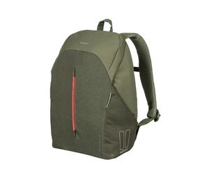 Sac à dos antivol Basil B-Safe Commuter Hook-On Led Nordlicht 18L Vert
