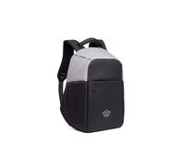 Sac à dos Antivol Mini Groovy Eptagon - Léger, USB, Tissu Oxford Anti-Coupure, Voyage & Cabine Avion, Travail, Étudiant. (Gris)