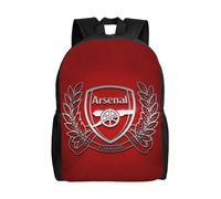 Sac à dos Arsenal FC pour adolescent, cartable en toile, unisexe, HXN2387 Noir