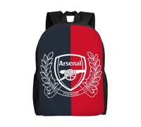 Sac à dos Arsenal FC pour adolescent, cartable en toile, unisexe, HXN2389 Noir