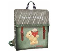 Sac À Dos Aspect Toile À Pois Forever Friends Cupcake 37 Cm Gris / Vert / Blanc TU