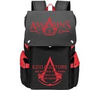 Sac à Dos Assassin's Creed pour Garçon et Filles (SD2251) 34*21*48 cm Noir Noir G