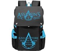 Sac à Dos Assassin's Creed pour Garçon et Filles (SD2253) 34*21*48 cm Noir Noir G