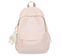 Sac à dos assorti pour femme, sac à dos d'école, sac à dos de voyage, style coréen, sac à dos de couleur unie, style coréen, pour étudiant et école, a, One Size