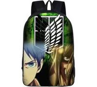 Sac à dos Attack on Titan pour Enfants Cadeaux pour Garçon (SD1555) 29*12.5*42 cm Multicolore