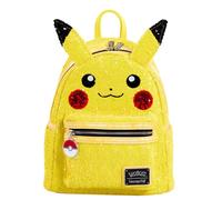 Sac Ã dos avec bretelles rÃ©glables Loungefly Pokemon Pikachu Jaune 26 cm