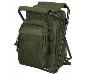 Sac à dos avec chaise 20 L Mil-Tec - Olive