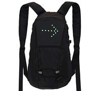 Sac à dos avec clignotant à LED, sac à dos réfléchissant avec sac USB rechargeable à essai de contrôle à distance pour le cyclisme de nuit, pour gobelet
