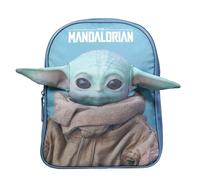 Sac à dos avec détails 3d baby yoda star wars / the mandalorian bleu TU
