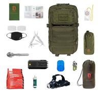 Sac à dos avec équipement RCB Mil-Tec Assault Pack Large 36 L - Olive