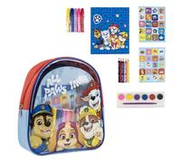 Sac Ã dos avec feutres e des crayons de couleur enfant Cerda Paw Patrol Multicolore 22x23x7 cm