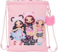 Sac à dos avec lanières Na!Na!Na ! Surprise Fabulous Rose 26 x 34 x 1 cm