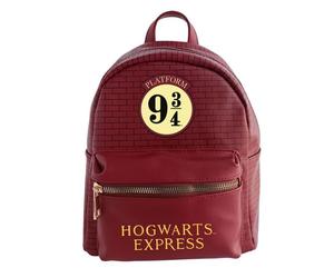 Sac à Dos avec Motif Platform 9¾ Hogwarts Express Ultra Élégant Rouge