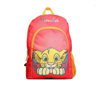 Sac à dos avec poche disney le roi lion simba rouge TU