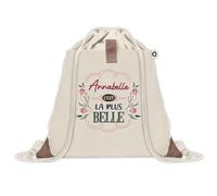 Sac à dos avec pochette Annabelle la plus belle | Sac de Gym et Sport, Sac Doudou Enfant Cadeau Fête des Mères Anniversaire Soeur Noël Tata Marraine