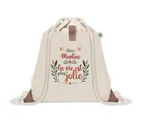 Sac à dos avec pochette Martine la vie est plus jolie | Sac de Gym et Sport, Sac Doudou Enfant Cadeau Fête des Mères Anniversaire Soeur Noël Tata Marraine