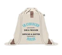 Sac à dos avec pochette Un Chirurgien Formidable | Sac de Sport et Gym avec cordelettes en Toile | Idée Cadeau Collègue Noël Anniversaire | Sac Doudou