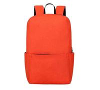 Sac à dos avec protection contre les éclaboussures d'eau, multifonctionnel, grande capacité et léger, pour femme, Orange, taille unique