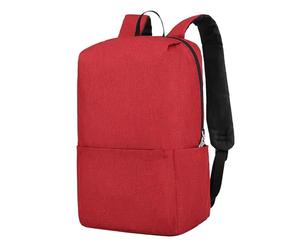 Sac à dos avec protection contre les éclaboussures d'eau, multifonctionnel, grande capacité et léger, sacs à dos pour enfants pour l'école, rouge, taille unique