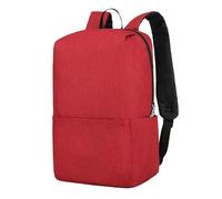 Sac à dos avec protection contre les éclaboussures d'eau, multifonctionnel, grande capacité et sacs à dos d'urgence légers remplis, rouge, taille unique