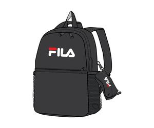 Sac Ã dos avec trousse enfant Fila Favoriten Back To School Noir TU