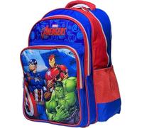 Sac à dos Avengers 42 cm - Qualité supérieure - 42 X 27 X 20 cm - 2 compartiment principal zippé extérieure. et 1 compartiment principal zippé extérieure avec 2 poches latérales (Sac à dos Avengers)
