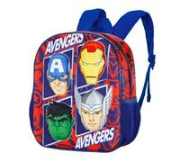 Marvel Avengers The Four-Sac à dos 3D Petit, Rouge