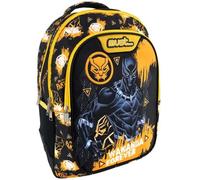 Sac à dos - AVENGERS - Wakanda Black Panthers - 43 CM - 2 Compartiments - Noir