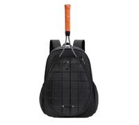 Sac à dos Badminton | Sacs de raquette de sport réglables - Capacité Housse de couverture de raquette de tennis, Rétro Copper Double Zipper Head Tennis Backpack pour Adultes