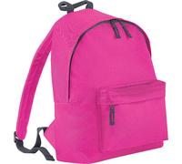 Sac à dos Bagbase Fashion, 18 litres BC1300 (taille unique) (Fuchsia/Gris)