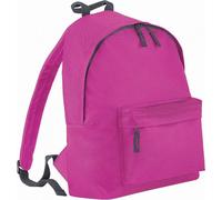 Sac à dos Bagbase Junior Fashion, 14 litres BC1301 (taille unique) (Fuchsia/Gris)