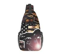 Sac à dos bandoulière réglable Rasta Lion de Juda - Sac à bandoulière décontracté pour les voyages, la salle de sport et un usage quotidien