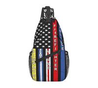 Sac à dos bandoulière réglable Rasta Lion de Juda - Sac à bandoulière décontracté pour les voyages, la salle de sport et un usage quotidien