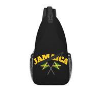 Sac à dos bandoulière réglable Rasta Lion de Juda - Sac à bandoulière décontracté pour les voyages, la salle de sport et un usage quotidien
