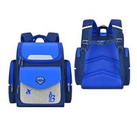 Sac à dos bas pour enfants, ergonomique de grande capacité, léger, pour une utilisation quotidienne, scolaire ou de voyage. Convient aux garçons aux filles. Idéal pour les trajets (Blue, 40×31)