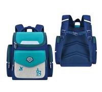 Sac à dos bas pour enfants, ergonomique de grande capacité, léger, pour une utilisation quotidienne, scolaire ou de voyage. Convient aux garçons aux filles. Idéal pour les trajets (Green, 40×31)