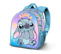 Sac à dos Basic - KARACTERMANIA - Lilo et Stitch Mischievous - Bleu - Enfant - Bretelles rembourrées